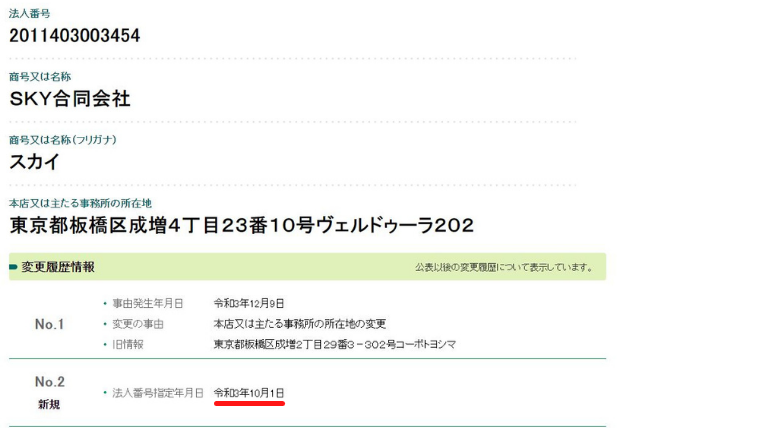SKY合同会社の履歴