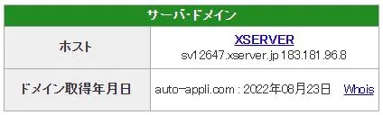 ドメイン取得年月日：2022年8月23日
